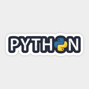 Phyton Programming Languange Sticker